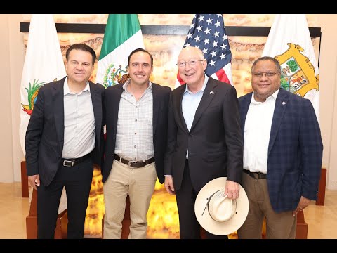 Fortalecen colaboración Coahuila y Durango con Estados Unidos | GMN Noticias Piedras Negras