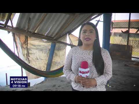 Afectaciones playa La Zunganera, en La Paz | Noticias 4 Visión | El Salvador