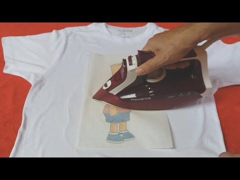 How to put any photo or drawing on your t-shirt