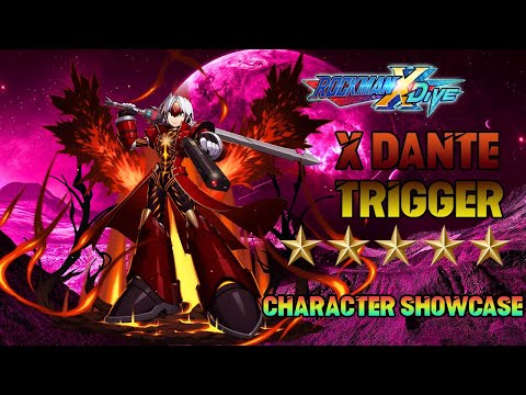 MegaMan X DiVE x Devil May Cry 5 - X Dante Trigger 5* Character Showcase