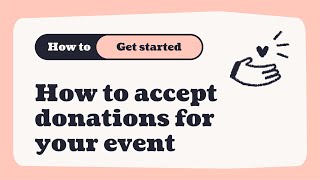 How to accept donations for your event on Ticket Tailor