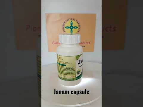 Pioneer herbal jamun capsule, 60 capsules, non prescription