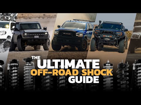 There's an offroad shock for every budget - Bilstein / Fox / King / Icon / Eibach / Old Man Emu