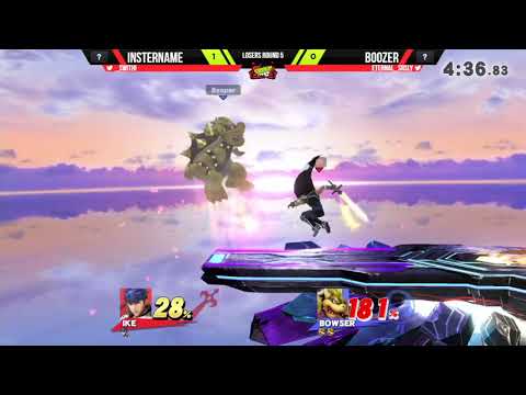 September '17 Ranbat - Insertname (Ike) vs Boozer (Bowser) - Top 8 Loser's