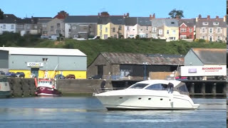 28/32 Kilmore to Padstow. Shark Bay rides out a storm before making the dash across the Irish Sea.