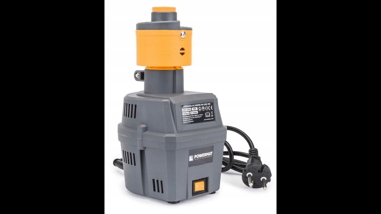 Powermat ostrzałka do wierteł, ostrzenie wierteł OSTRZAŁKA do WIERTEŁ HSS 90W 3 - 16mm