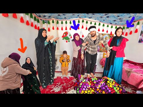 Parisa's Visit Turns Into Fear 😢 | Joy Becomes Pain in Goli Khanom’s Yard#nomadic