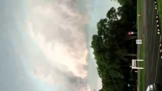 preview picture of video 'TORNADO WARNING: Amazing Wall Cloud over Sandwich, IL'