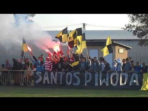 SANTOS PIWODA - doping kibiców na DERBACH! 27.10.2013