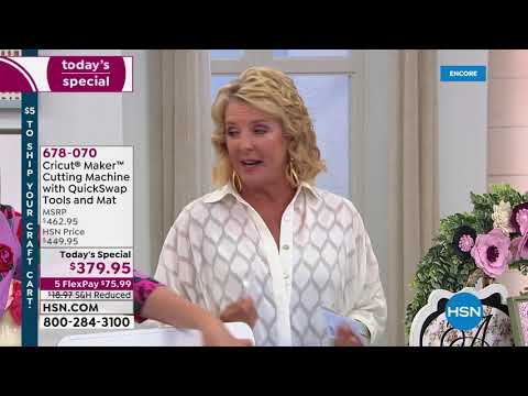 HSN | Paper Crafting featuring Cricut 07.16.2019 - 03 AM