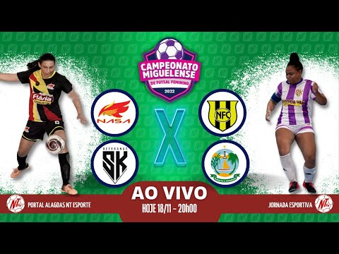CAMPEONATO MIGUELENSE - NASA X NÁUTICO - VSK ADULTO X CORURIPE AO VIVO