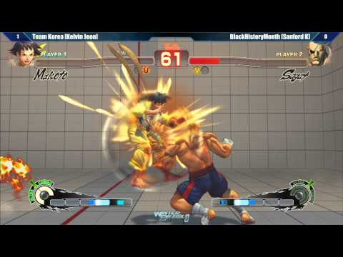 SSF4 AE2012 3 v 3 Team Korea vs BlackHistoryMonth - Winter Brawl 8 Tournament
