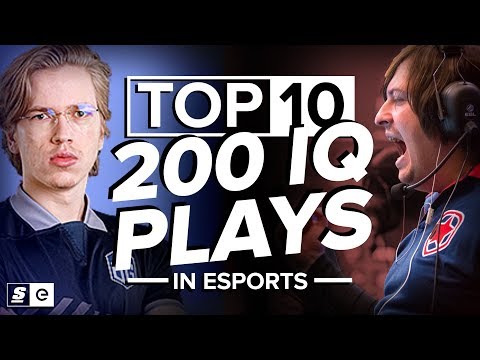 The Top 10 200 IQ Plays in Esports