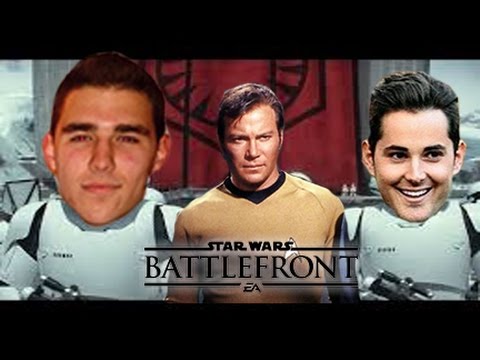 WE SUCK AT STAR TREK!! - Star Wars Battlefront Gameplay
