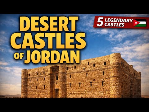 The Desert Castles of Jordan | Azraq, Amra, Harraneh, Ajloun & Shobak