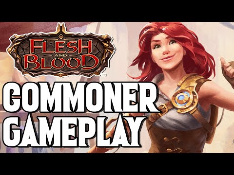 Powerful Budget Flesh and Blood TCG Gameplay! COMMONER LIVE
