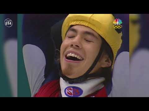 Gold Medal Moments Presented By HERSHEY'S | Apolo Ohno Wins 1,500-Meter Gold In 2002