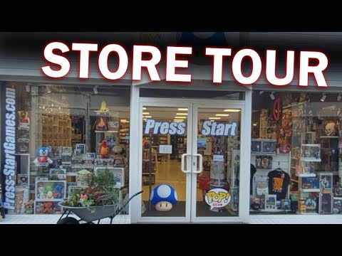 Press-Start - STORE TOUR - Appingedam - The Netherlands