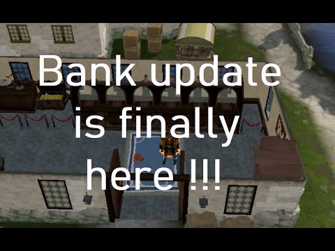 Runescape 3 Fully Going over the Bank Rework + Placeholders