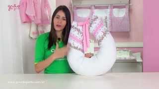 Almofada para Amamentação Princesa Charlotte Rosa | Ref: 47720