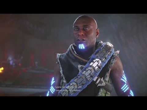 Lance Reddick Final Cutscene as Sylens - Epilogue - HORIZON FORBIDDEN WEST Burning Shores DLC PS5