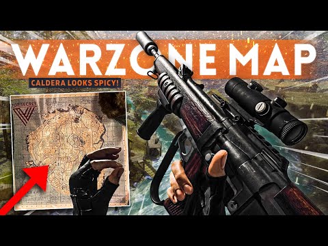 The New Warzone Caldera Map is looking SPICY!