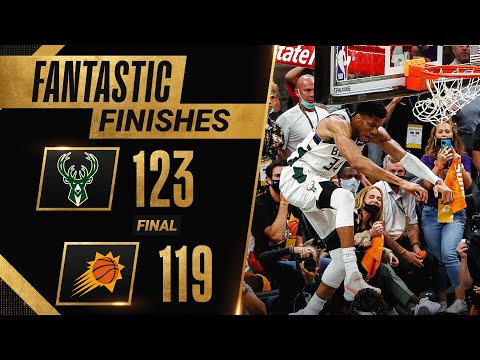 FINAL Minute of DRAMATIC Ending To Game 5 Suns vs. Bucks 🤯