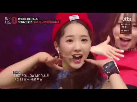 MIXNINE ~ HUSH (Stage performance)