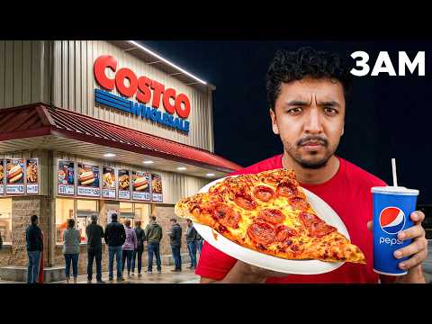 50 HOURS OF ONLY COSTCO FOOD