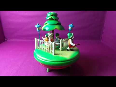 Steinbach uralte Spieluhr Nr.131 - seltenes Sammlerstück aus dem Erzgebirge