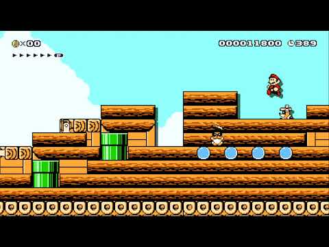 Mario Generations Part 11-4-3 by Nman - SUPER MARIO MAKER - NO COMMENTARY 1bb