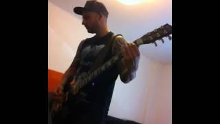 Gorefest - reality when you die (guitar cover w/ solo)