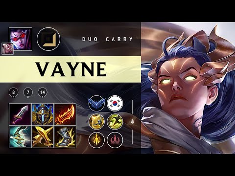 Vayne ADC vs Kalista - KR Diamond Patch 25.22