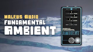 Video thumbnail for Walrus Audio | Fundamental Ambient Demo by Megan L
