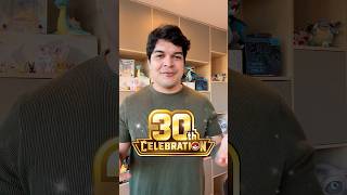 Finalmente revelado a coleção de pokémon 30 anos! #pokemon