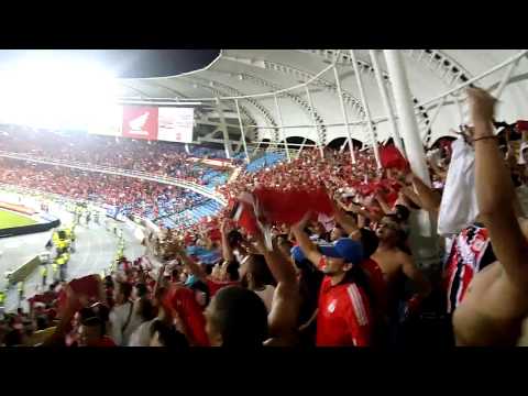 "video la Alegría de la  hinchada // america de cali 2-  cortulua fecha 14 liga aguila 2017" Barra: Baron Rojo Sur • Club: América de Cáli