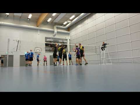 Bombbeballe vs JSP, erä 3. Miehet KS-lentopallo 2018-2019, 8.12.2018.