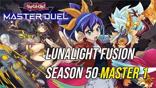 Lunalight Fusion Season 50 II Master 1 | Yu-Gi-Oh! Master Duel
