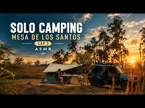 Camping Solo - Mesa de los Santos - Santander Colombia - ASMR