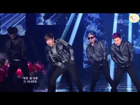 121223 인기가요  동방신기   Humanoids