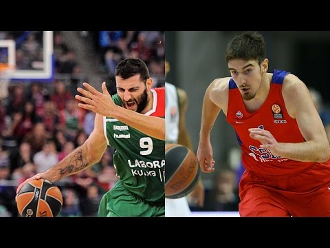 Top 16 Round 13 co-MVPs: Ioannis Bourousis and Nando De Colo