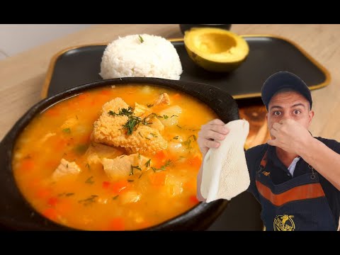 sopa de mondongo RECETA COLOMBIANA