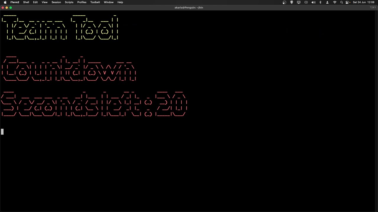 Python ASCII Art text Example using pyfiglet