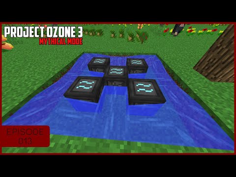 Project Ozone 3 Mythical Mode SuperFlat EP13 - Water Mill's & Grid Power