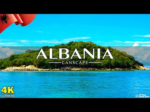 FLYING OVER ALBANIA (4K UHD) - Relaxing Music Along With Beautiful Nature Videos - 4K Video HD