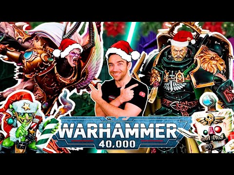 C'est Noël dans Warhammer - Dark Angels VS Emperor's Children !