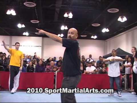 Kyle Richards v Chris Rappold - Men's Team Sparring - 2010 Compete Nationals
