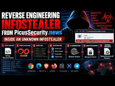 Reverse Engineering an Infostealer from PicusSecurity.news | Inside an Unknown Infostealer