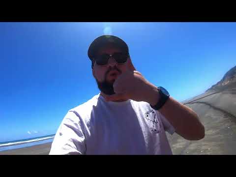 Kontiki fishing at Muriwai Beach