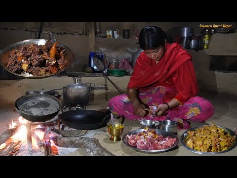 Traditional Nepali Village Cooking: Chicken Recipe After a Long Time